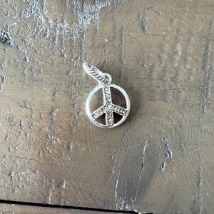 Peace sign Brighton charm